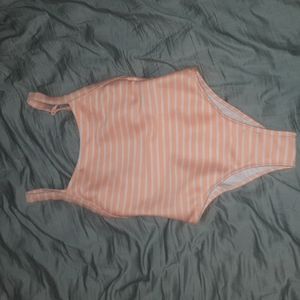 Orange and white, small, Xhilaration swimsuit.